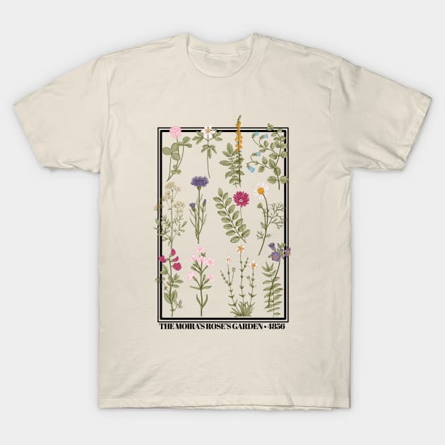 Moira's Rose's Garden 4856 T-Shirt by Perpetual Brunch